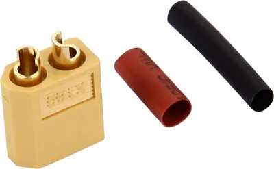 Image de 8 PCS Connecteurs XT60 avec gaine thermorétractable pour batterie RC