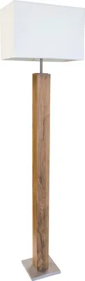 Produktbild von Nino Leuchten Stehleuchte GUMP Eiche hell, silberfarben, 41090146