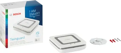 Image de Bosch 8750001213 Bosch Smart Home Twinguard Rauchmelder Luftgütesensor