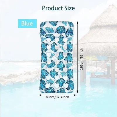 Produktbild von Famanu Wasserhängematte aufblasbar - inklappbare Luftmatratze für den Sommer