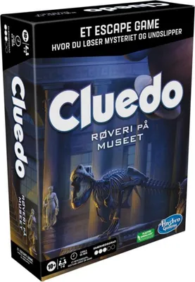 Zdjęcie produktu dla Cluedo Clue, gra planszowa, ucieczka, 10 lat, 90 min