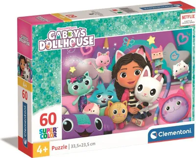 Immagine prodotto di Puzzle CLE 60 Casa delle bambole SuperKolor Gabby 26202