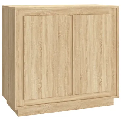 Immagine prodotto di Credenza Rovere Sonoma 80x34x75 cm in Legno Multistrato