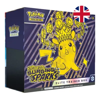 Obrázek produktu pro Pokémon - Scarlet & Violet Surging Sparks Elite Trainer Box - CZ
