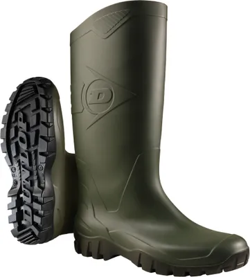 Produktbild von Dunlop K680011 Dánská nepromokavá obuv, PVC, pod kolena, zelená, 40 ks