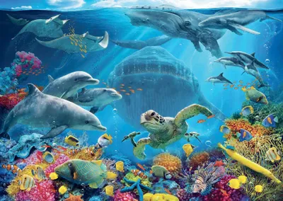 Produktbild von Ravensburger Life Underwater, 300 Stück(e), Tiere, 12 Jahr(e)