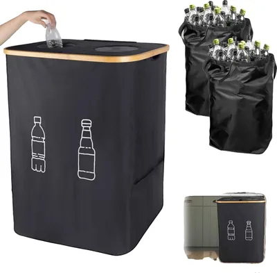 Obrázek produktu pro Úložná taška, objem 160 l, odnímatelné kabelky, černá barva