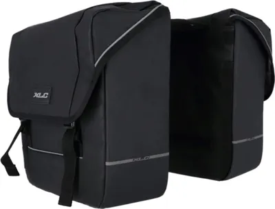 Produktbild von XLC Doppelpacktasche 5:1 BA-M04, ca. 35 x 30 x 12 cm, schwarz