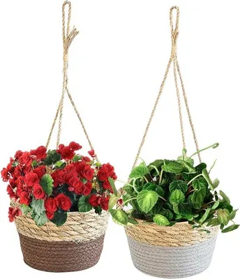 Immagine prodotto di Set di 2 ganci per fiori, 20 cm, per interni ed esterni, decorazione