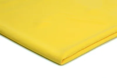 Zdjęcie produktu dla Krepa amerykańska, lekka tkanina odzieżowa, żółta, 50 x 150 cm