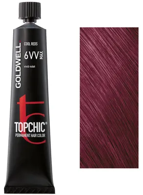 Produktbild von Goldwell Topchic Max Shades, Violett, 6VV MAX, Vivid Violet, Unisex, 60 ml, Alle Haare