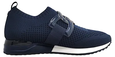 Imagen del producto de La Strada: Zapatos de mujer, zapatos planos, zapatillas, color azul, para uso diario
