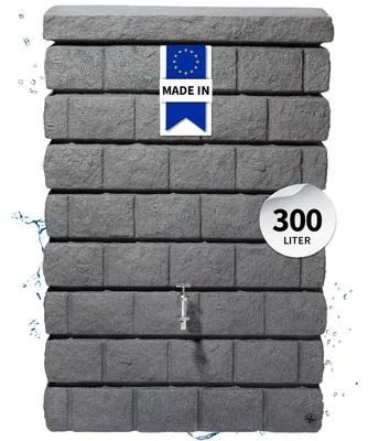 Productafbeelding van GARANTIA ROCKY Junior wandtank 300 L dark granite