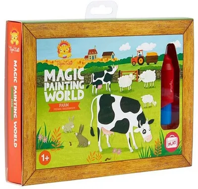 Obrázok produktu pre Kúzelná omaľovánka Tiger Tribe - Magická sada na maľovanie pre deti