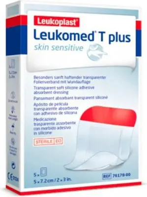 Image de Leukomed T Plus Skin Sensitive 5x7.2cm 5U