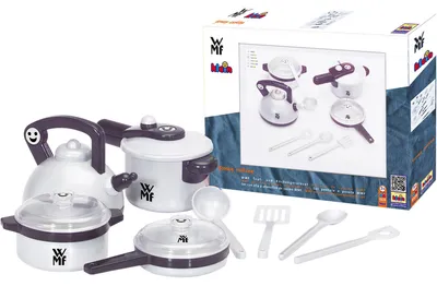 Produktbild von Klein - WMF Topfset 8-teilig, silber (Spielzeug)