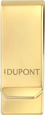 Produktbild von Geldscheinklammer S.T.Dupont Herren Gold Stahl