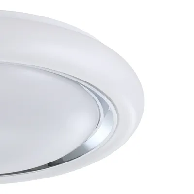 Obrázok produktu pre EGLO Capasso, LED, Žiarovky bez možnosti výmeny, 3000 K, 2100 lm, IP20, Chróm, Biela