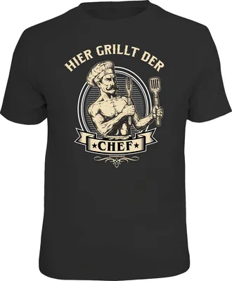 Produktbild von Grillen - Textilien - Hier grillt der Chef