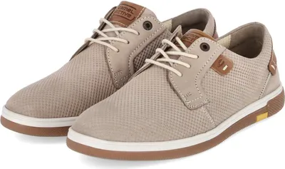 Zdjęcie produktu dla Camel active buty męskie sznurowane / niskie buty beżowy zamsz Rozmiar:45