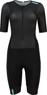 Produktbild von Huub Eternal Aero Lc Kurzarm-trisuit Schwarz L Frau Schwarz L