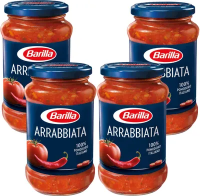 Immagine prodotto di Barilla Sugo per pasta Arrabbiata ottimo con la pasta 400g confezione da 4 pezzi
