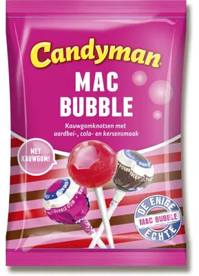 Produktbild von Candy Man Mac Bubble Best of Mix 150g – Bunte, leckere Macarons, ideal als Snack oder Geschenk