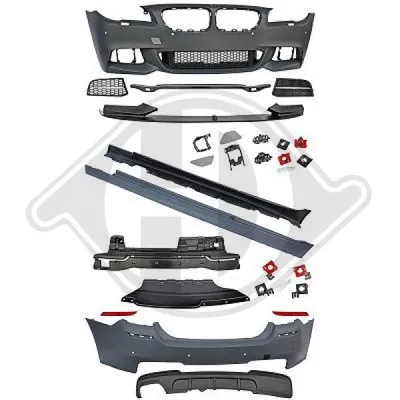 Produktbild von DIEDERICHS 1225450 Stoßstange hinten, vorne