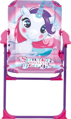 Produktbild von Klappstuhl mit Armlehnen - Einhorn