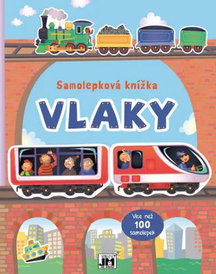 Zdjęcie produktu dla Vlaky - Samolepková knížka