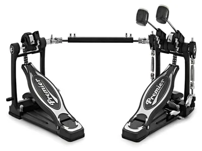 Produktbild von Doppelpedal für die Bassdrum – Präzise Kontrolle