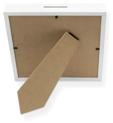 Produktbild von Geldgeschenk Spardose Abschied Gutschein Bilderrahmen zum Befüllen Geschenkverpackung inkl. Einleger und Briefumschlag zum Dekorieren