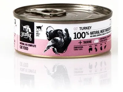 Immagine prodotto di 3Coty tacchino per gatti adulti 80 g