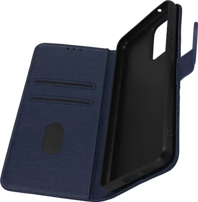 Produktbild von Avizar, Etui Kunstleder mit Standfunktion für Samsung Galaxy A53 5G, Nachtblau
