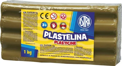 Obrázok produktu pre Plastelína 1Kg Olivová Astra