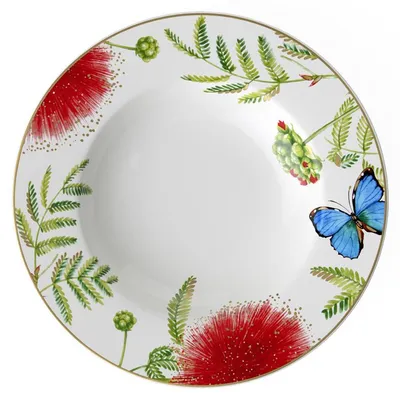 Obrázok produktu pre Villeroy & Boch 1043812700, Polievkový tanier, Kolo, Porcelán, Viacfarebný, 0,334 L, 24 cm