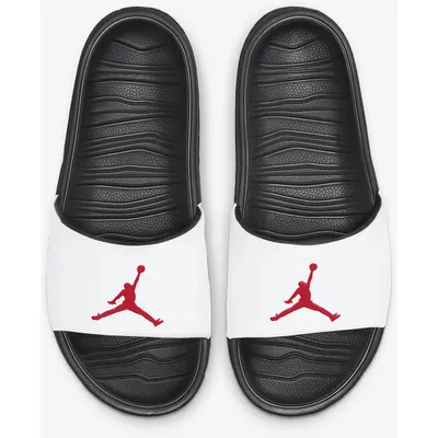 Produktbild von NIKE Badeschuh Herren Nike Jordan Break Slide BLACK/UNIVERSITY RED-WHITE 41