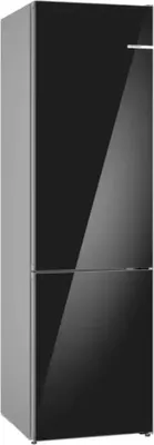 Produktbild von Bosch KGN39LBCF Freistehende KÃ1/4hl-/Gefrierkombi, 2 TÃ1/4ren, Glasdekor, 260 l Nutzinhalt KÃ1/4hlteil, 103 l Nutzinhalt Gefrierteil, 60 cm Breite, , 162 kWh/Jahr, 4 Sterne, 35 dB Geräuschemissionen, NoFrost-System