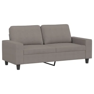 Produktbild von vidaXL 2-Sitzer-Sofa Taupe 140 cm Stoff
