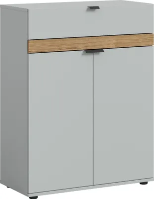 Produktbild von Schuhkommode >Naro< in Grau - 75x98x37cm (BxHxT)