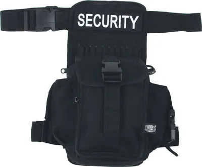 Produktbild von MFH Hüft-, Oberschenkeltasche,SECURITY, schwarz