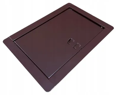 Image de Kimi Porte de Cheminée d'Inspection Marron 13x26
