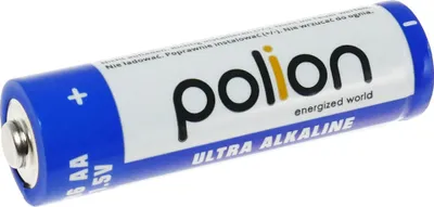 Image de Pile alcaline POLION AA 1,5 V 2900 mAh haute performance