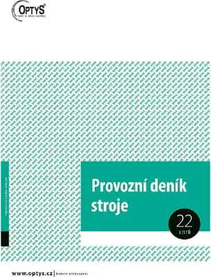 Immagine prodotto di Modulo stampato Registro macchine Optys, A4, 22 fogli