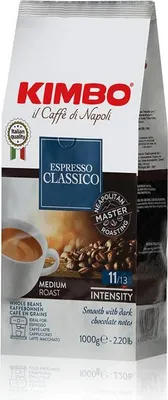 Produktbild von Kimbo 014089, 1 kg, Espresso, Medium geröstet, 1 Stück(e)