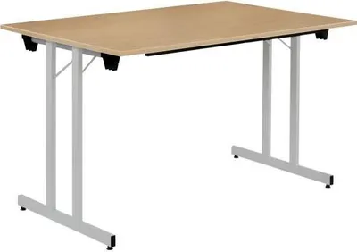 Produktbild von Klapptisch BxHXT 1200x740x700mm 19mm buche/aluminium