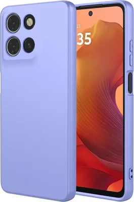 Produktbild von Hülle für Motorola Moto G15 / Moto G15 Power - Phonesta Soft Silk Silikon Back Cover - Lila