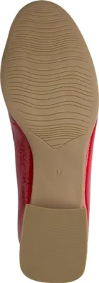 Produktbild von MARCO TOZZI Damen Slipper klassischer Loafer mit Blockabsatz 2-24250-45, Größe:40 EU, Farbe:Rot