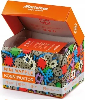 Zdjęcie produktu dla Klockiwafle Mini 500 Szt. Konstruktor 02288