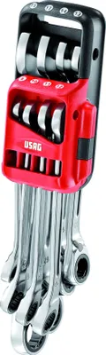 Produktbild von USAG U02856058 Maulschlüsselsatz Ratsche Dichtring 6-teilig